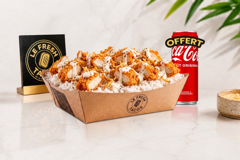 🍚 Box Riz Crousty · 🎁 Boisson offerte