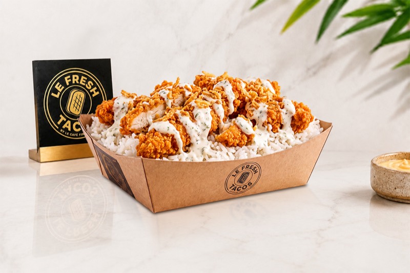 🤍 Riz Crousty Poulet Tenders Boursin
